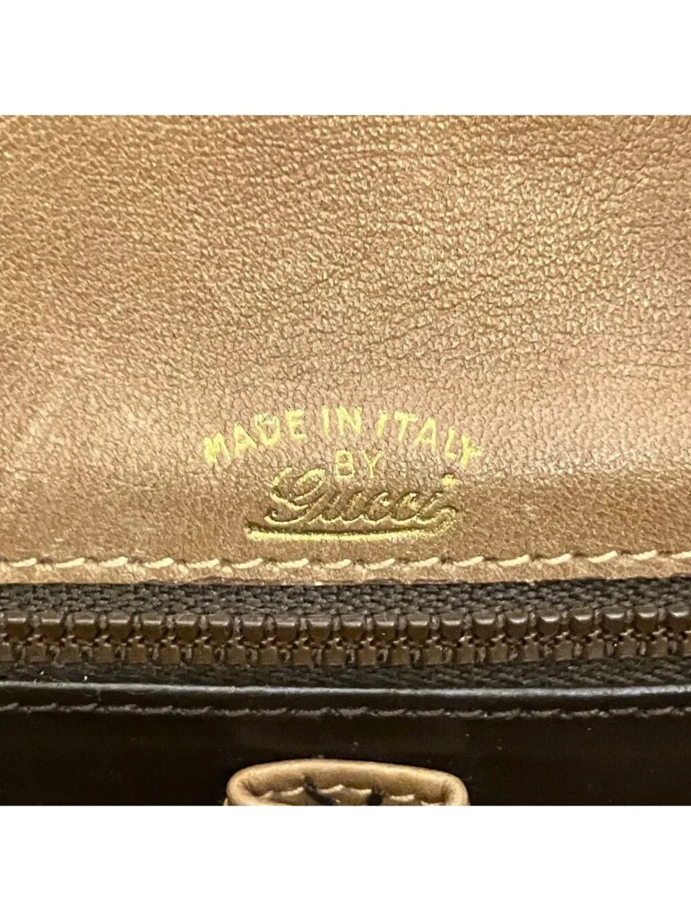 Gucci Horsebit GG Shoulder Bag Canvas Leather - Picture 4 of 9